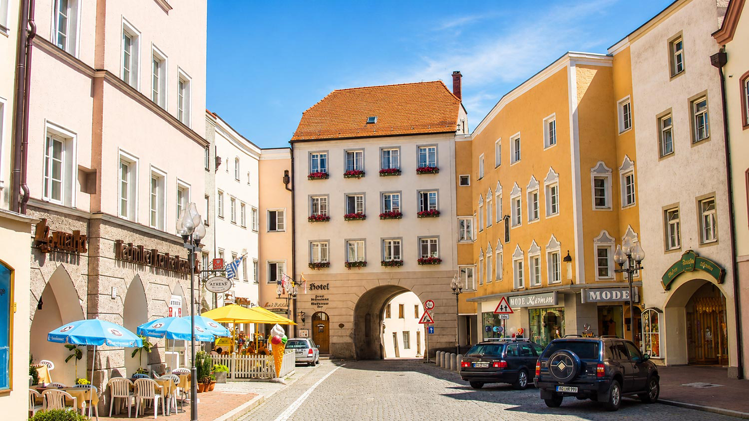 Stadtplatz Mühldorf Außenansicht